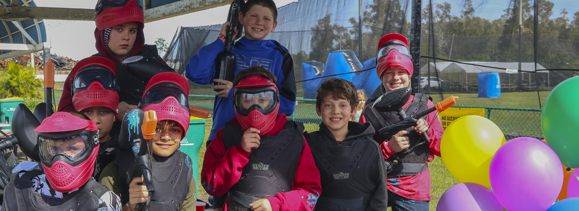 Paintball Birthday Party at Extreme Rage Paintball Park of Fort Myers